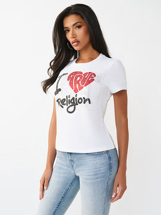I LOVE TRUE CLASSIC CREW TEE