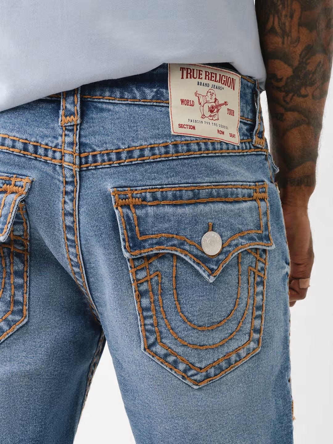 RICKY SUPER T SHORT RAW HEM
