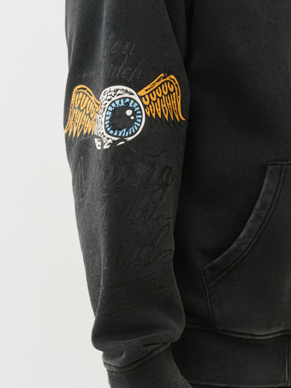 TR X VD TATTOO ZIP HOODIE