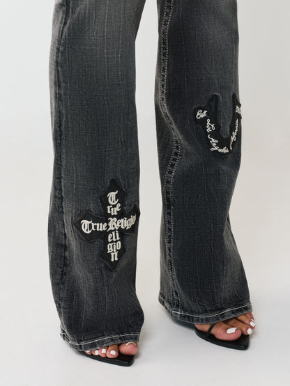 APPLIQUE BECCA MR BOOTCUT