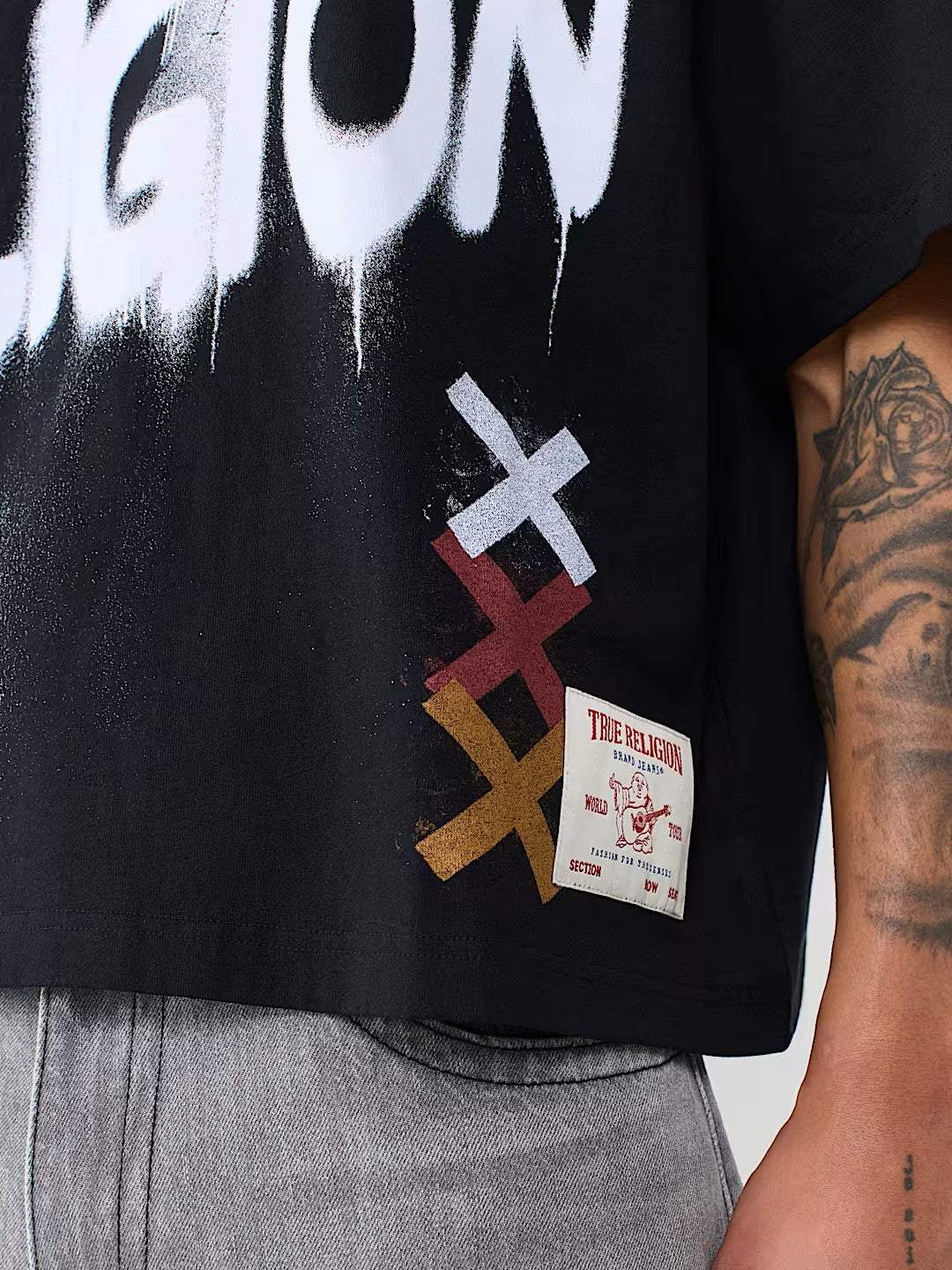SS TR GRAFFITI BOXY TEE