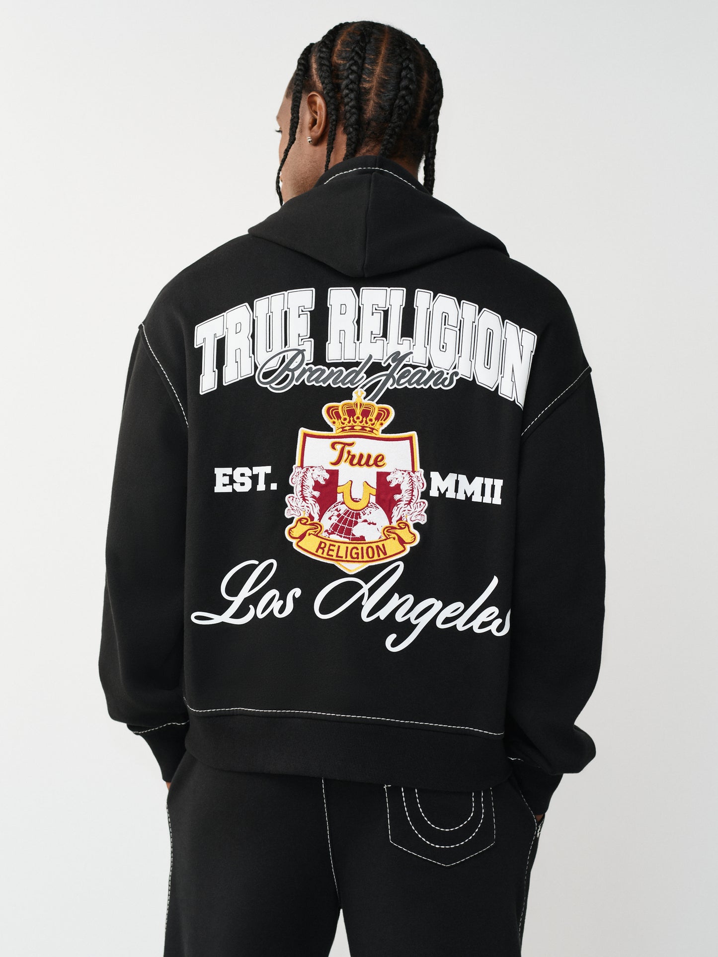 TR CREST BIG T BOXY ZIP UP