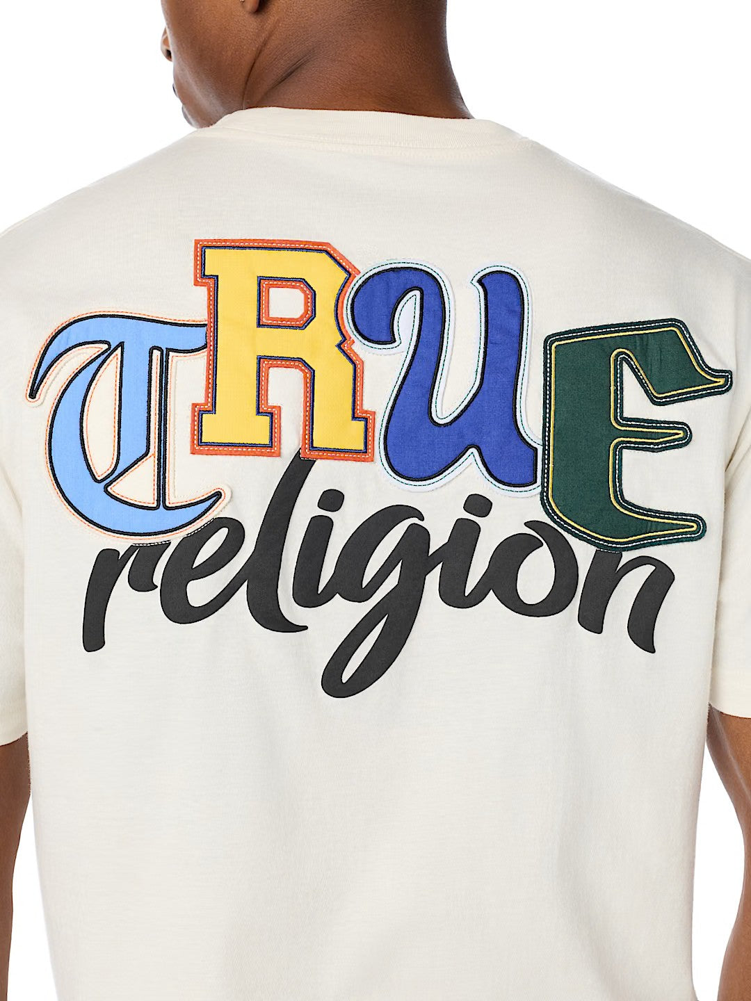 COLLEGIATE APPLIQUE LOGO TEE