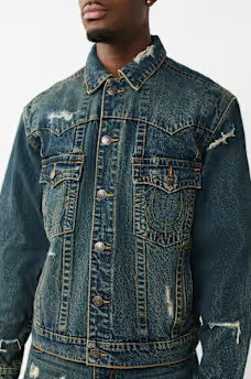 DESTROYED OVRSZD JIMMY JKT SN