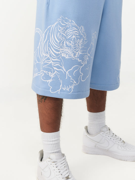TIGERSCRIPT MIKEY FLEECE SHORT