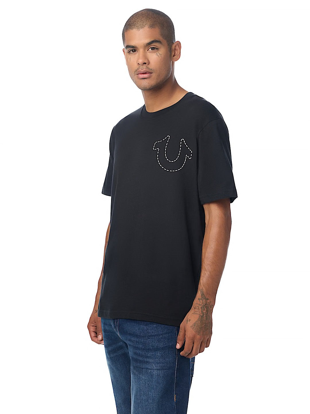 SS HS PRINT TEE