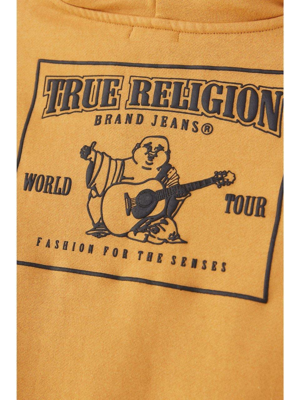 True religion black and gold sweatshirt sale