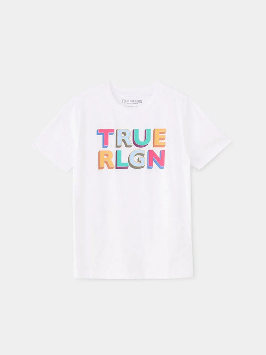 MULTI COLOR LOGO SS TEE - TRUE RELIGION MEXICO