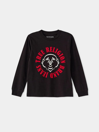 BUDDHA SEAL LS TEE
*(para niños) - TRUE RELIGION MEXICO