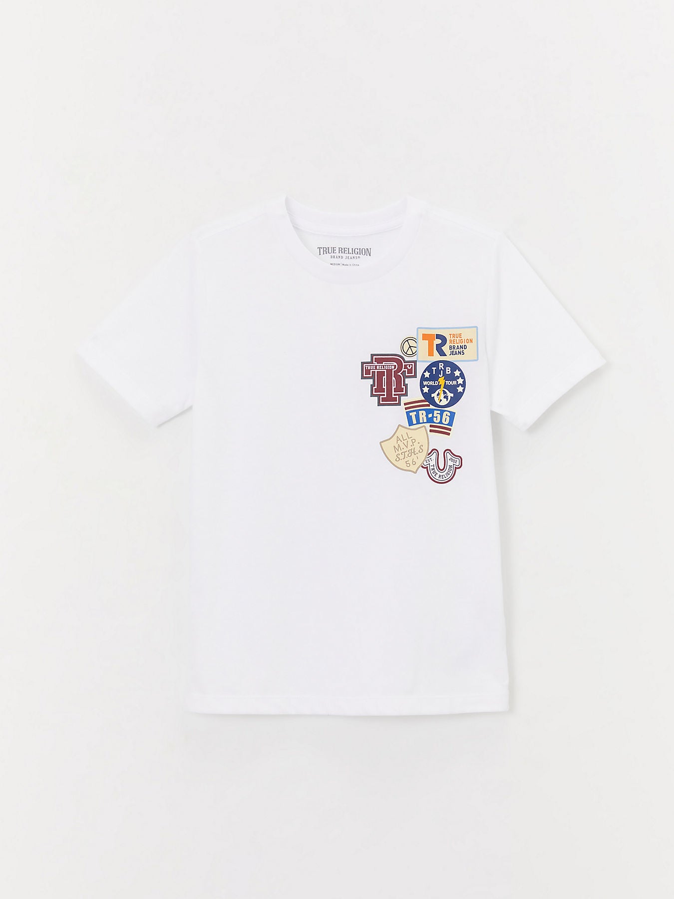 BOYS TRBJ WT PATCH TEE para niños