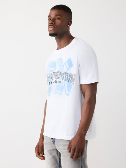 SS TR CRYSTAL LOGO TEE