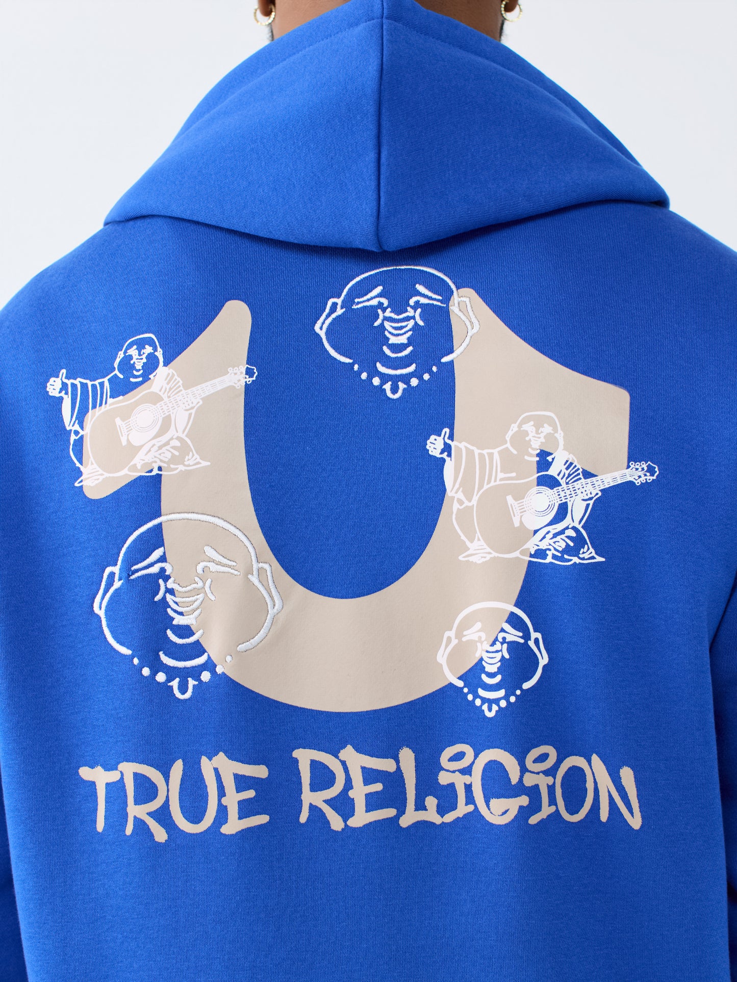 TOSSED BUDDHA ZIP HOODIE