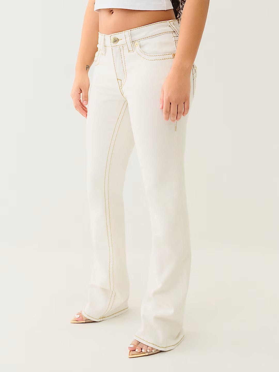 BECCA MR BOOTCUT LUREX BIG T