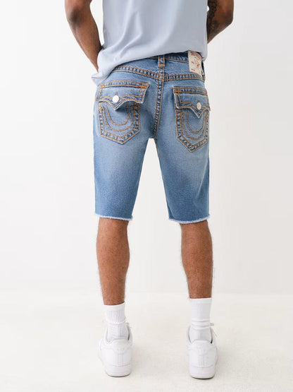 RICKY SUPER T SHORT RAW HEM