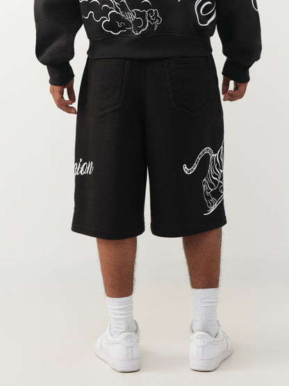 TIGERSCRIPT MIKEY FLEECE SHORT
