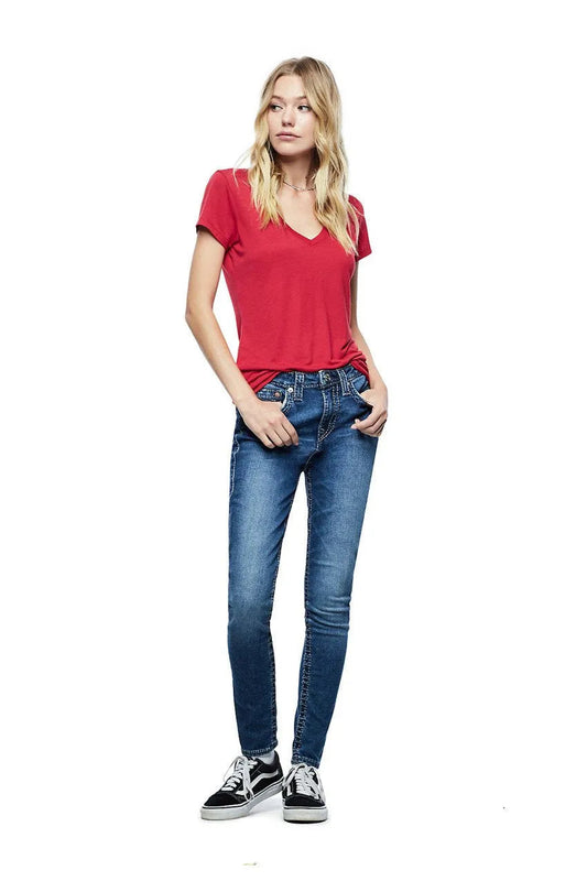 HALLE HIGH RISE BIG T JEAN