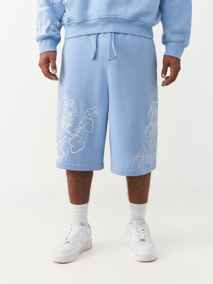 TIGERSCRIPT MIKEY FLEECE SHORT