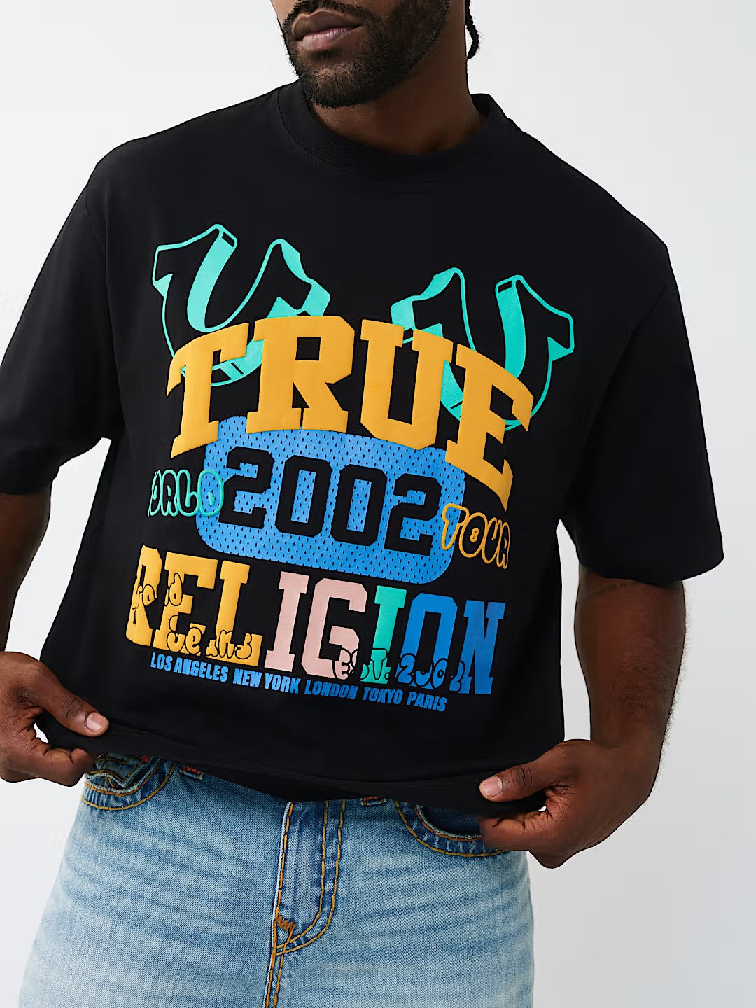 SS TRUE UNIVERSITY BOXY TEE