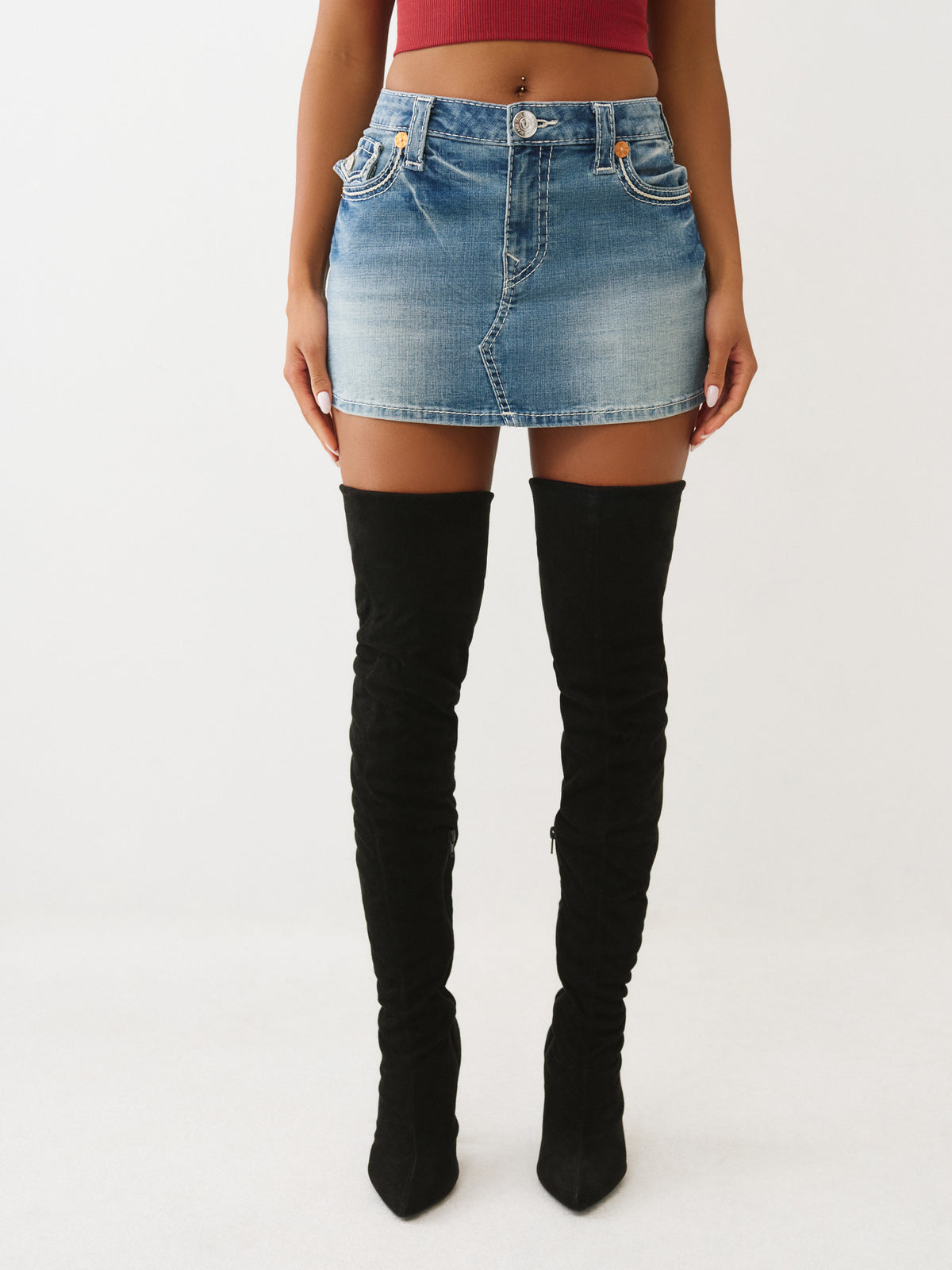 ROPE STITCH SADIE SKIRT FLAP