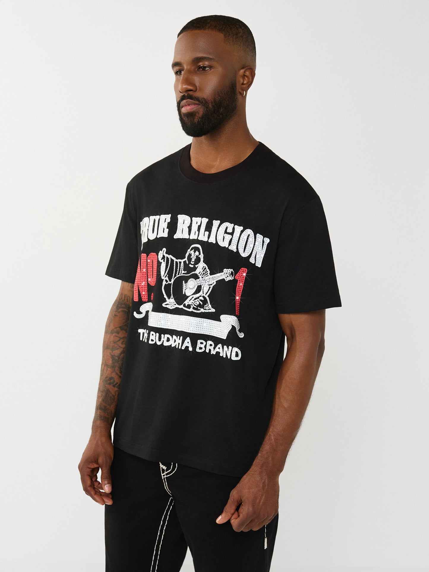 SS NO 1 SRS CRYSTAL TEE
