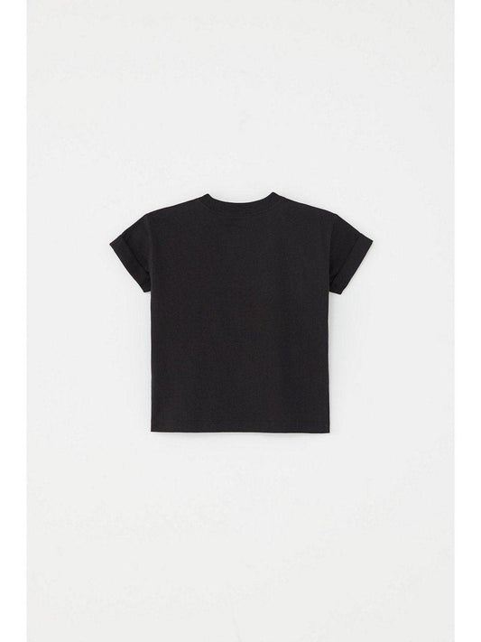 BUDDHA FACE FOIL CUFF TEE - niña - TRUE RELIGION MEXICO