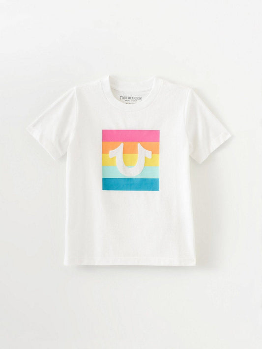 HS RAINBOW BOX TEE - niña - TRUE RELIGION MEXICO