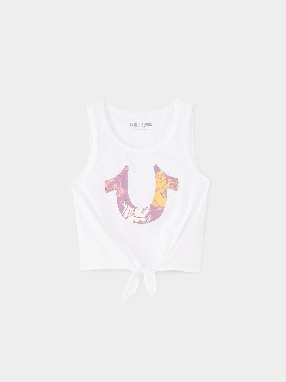 HS LOGO TIE FRONT TANK