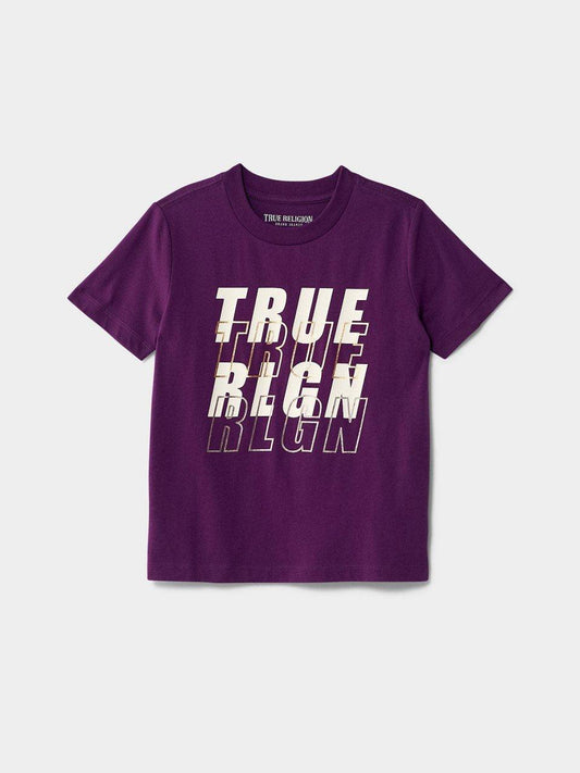 FOIL LOGO CREW TEE - TRUE RELIGION MEXICO