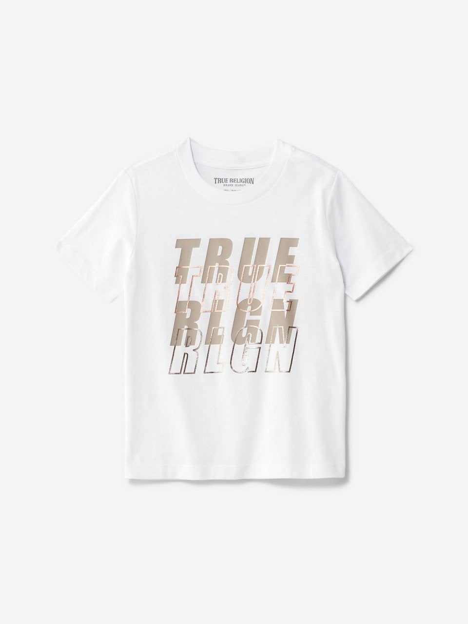 FOIL LOGO CREW TEE