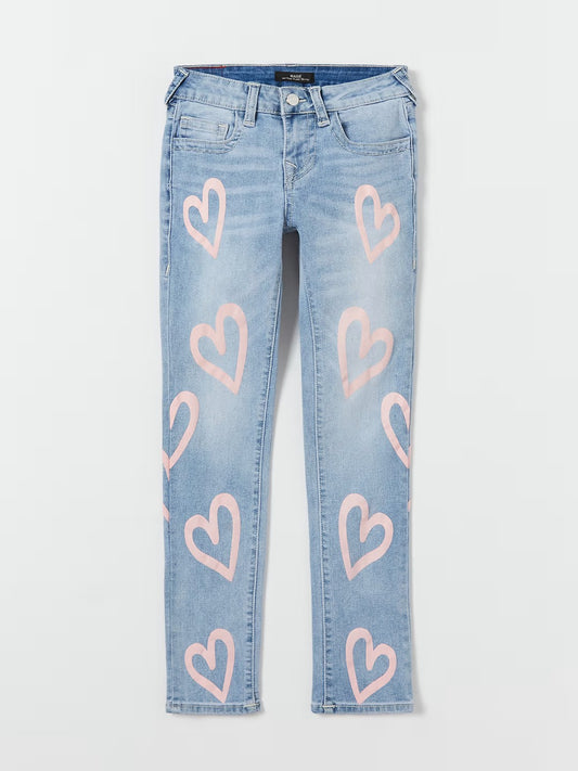 GIRLS HALLE SN PRINTED HEARTS para niñas