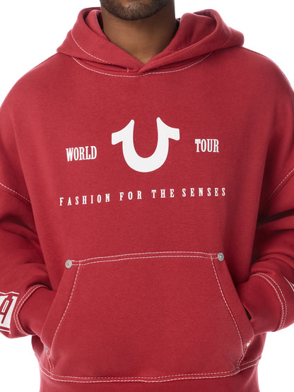 BIG T OVERSIZED HOODIE