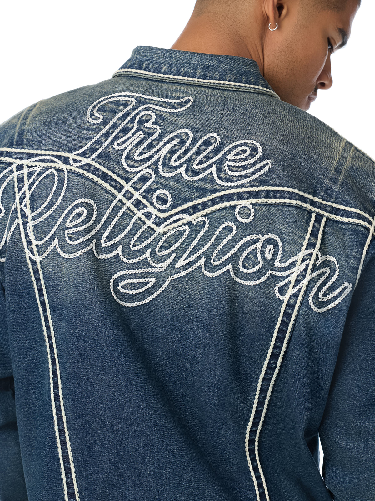 OVERSIZE ROPE STITCH JIMMY JKT
