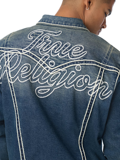 OVERSIZE ROPE STITCH JIMMY JKT