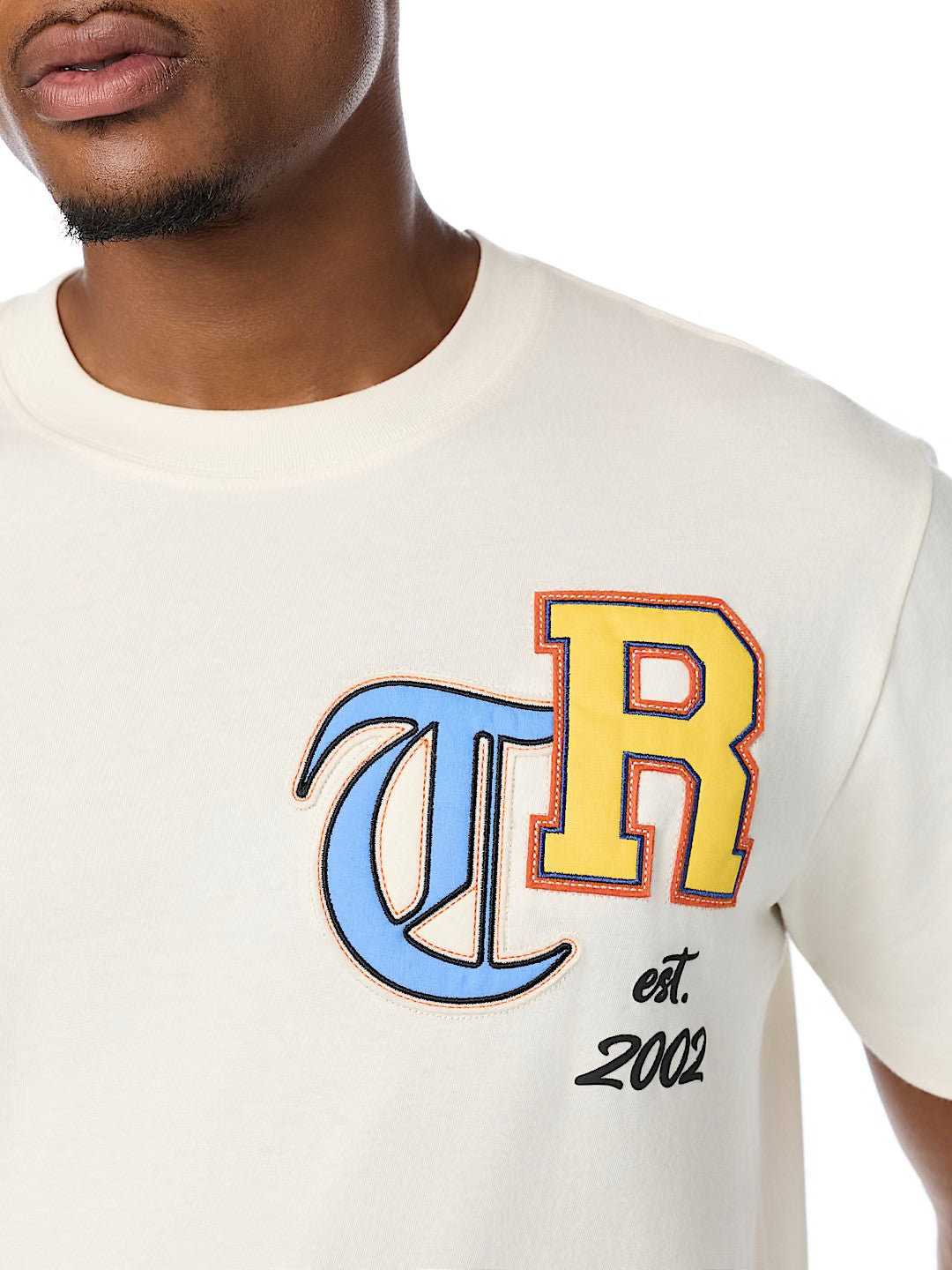 COLLEGIATE APPLIQUE LOGO TEE