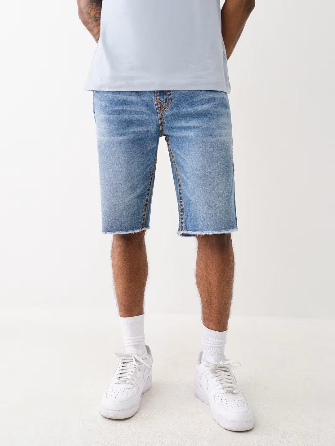 RICKY SUPER T SHORT RAW HEM