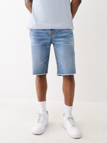 RICKY SUPER T SHORT RAW HEM