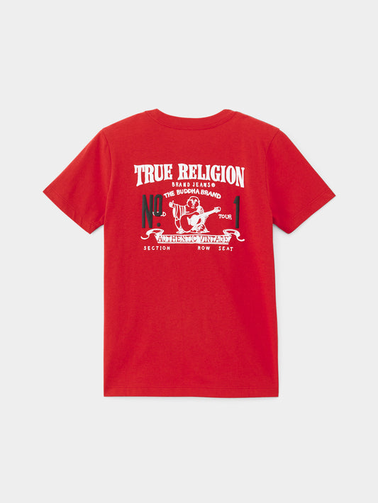 TRBJ VINTAGE WT TEE para niños