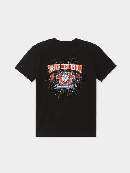 TR CRYSTAL VINTAGE TEE para niña