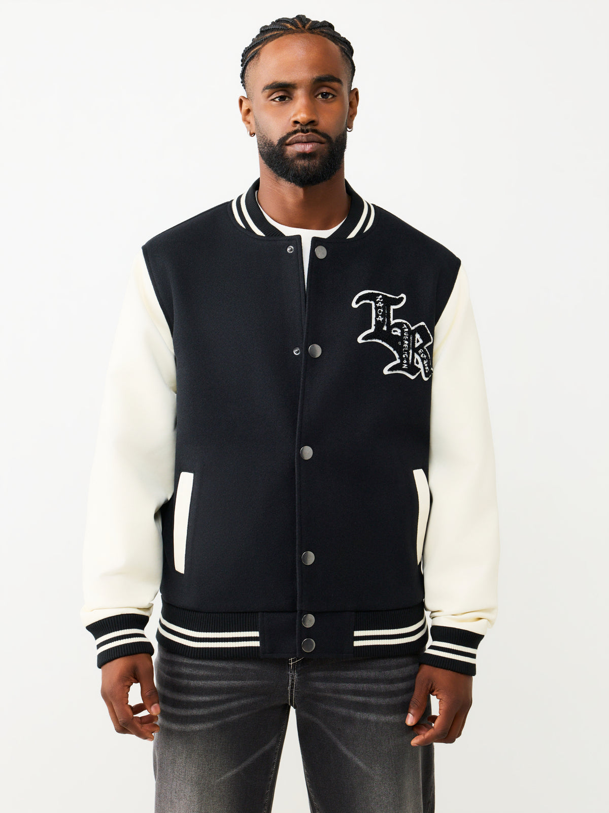 PROPERTY OF NONE WOOL VARSITY