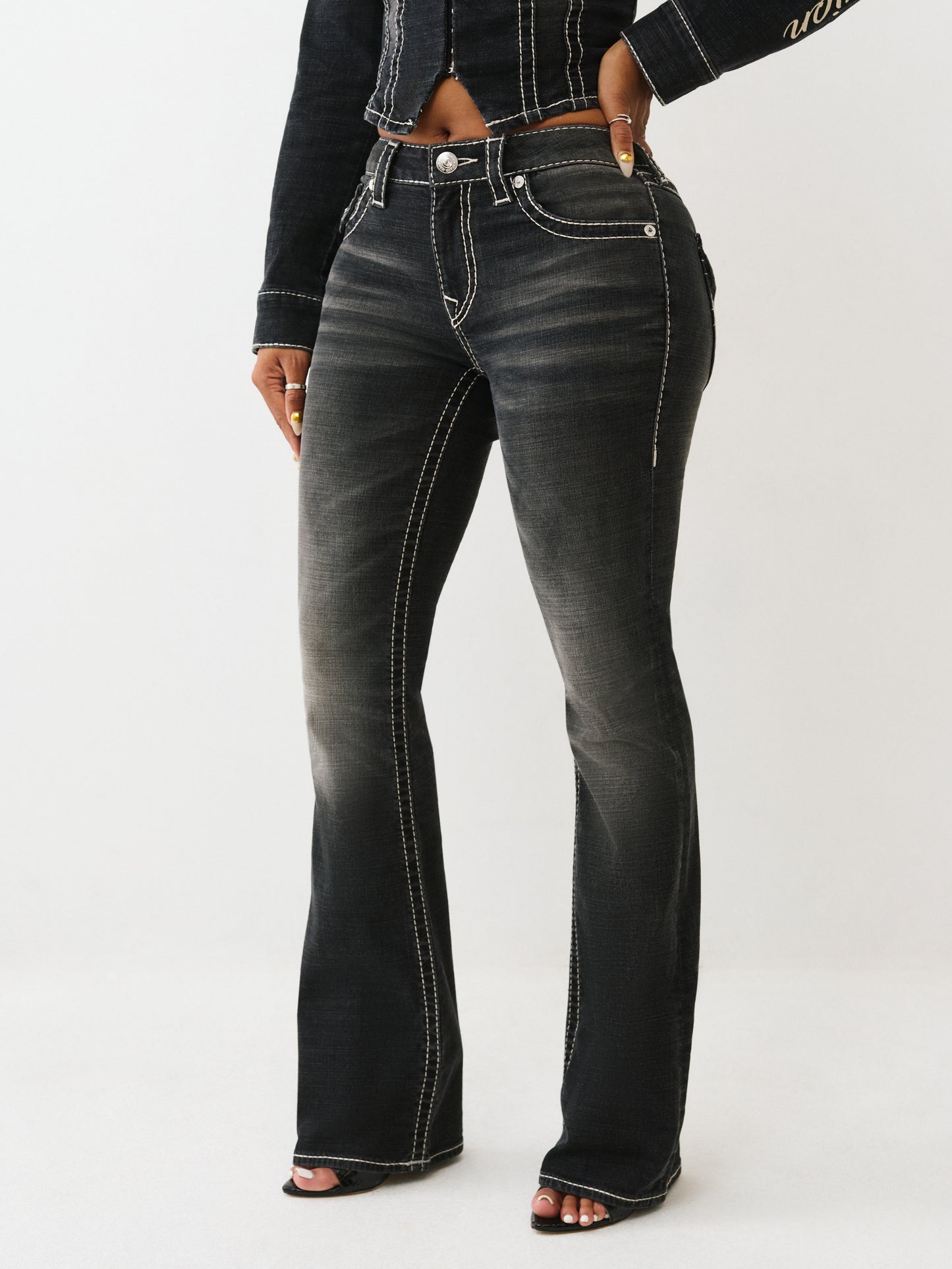 BECCA MR BOOTCUT BIG T FLAP