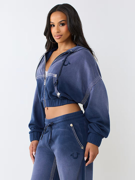 SUPER T WSH RLX GF ZIP HOODIE