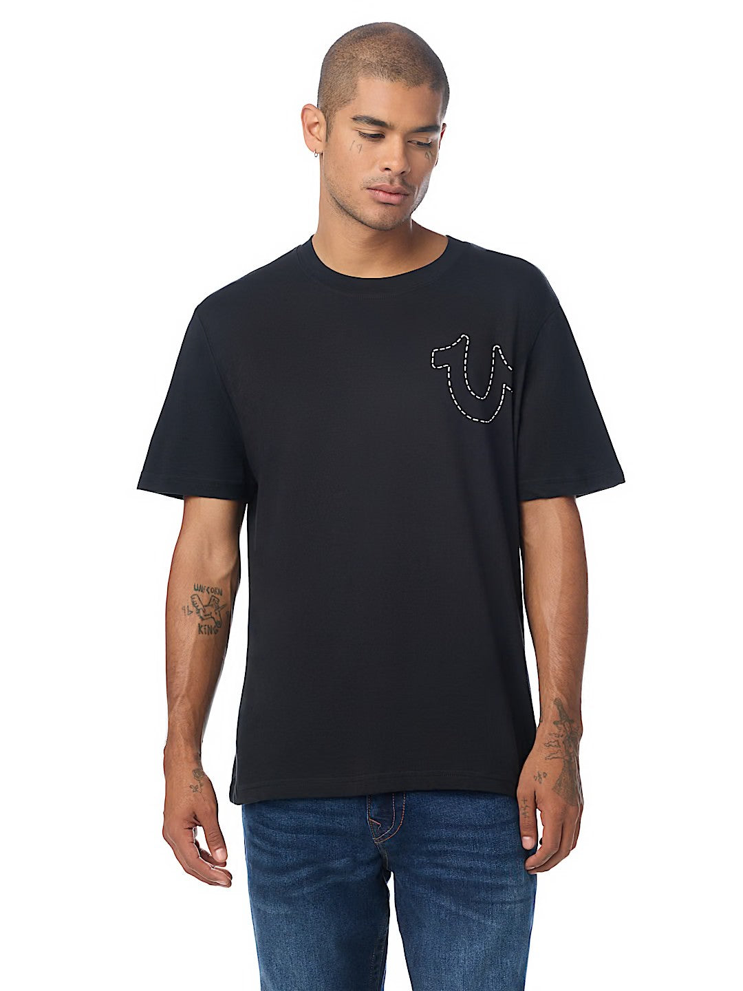 SS HS PRINT TEE