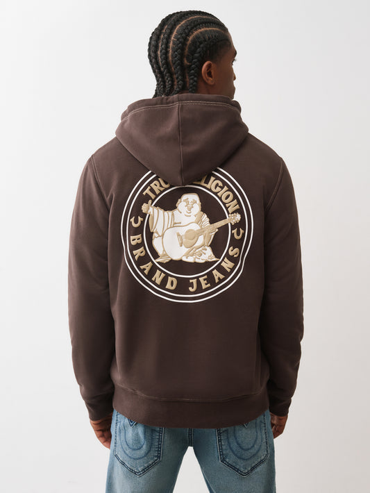 LOGO SEAL SHERPA ZIP HOODIE