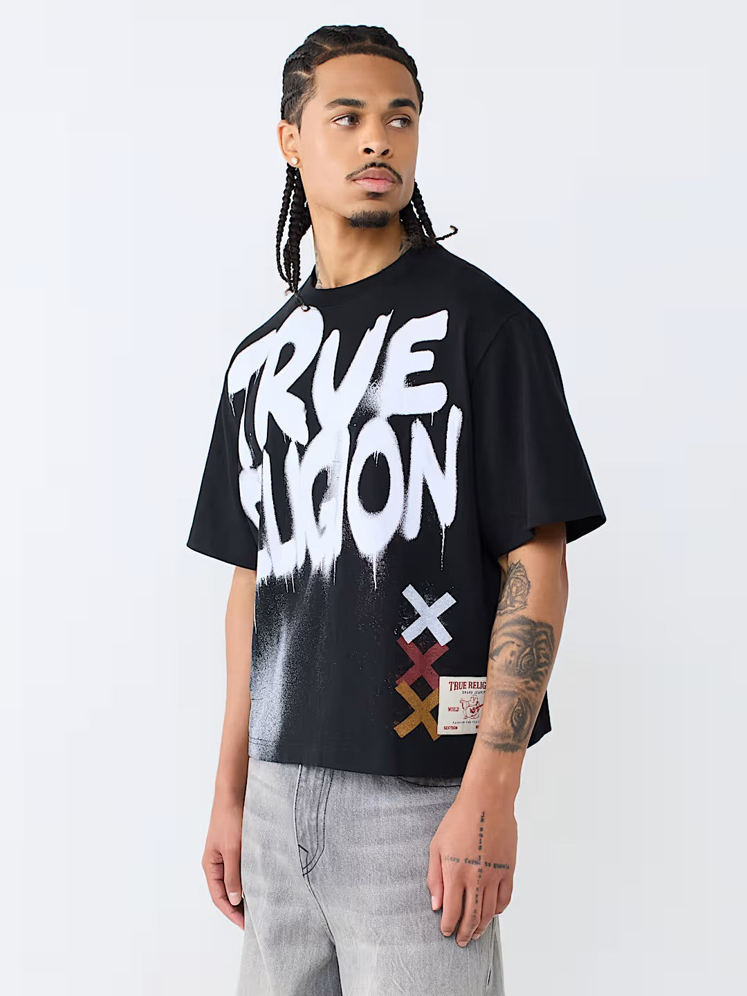 SS TR GRAFFITI BOXY TEE