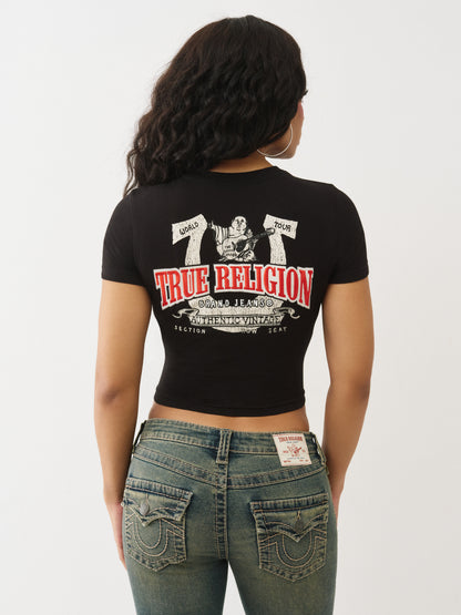 PRINTED TRUE RELGION BABY TEE