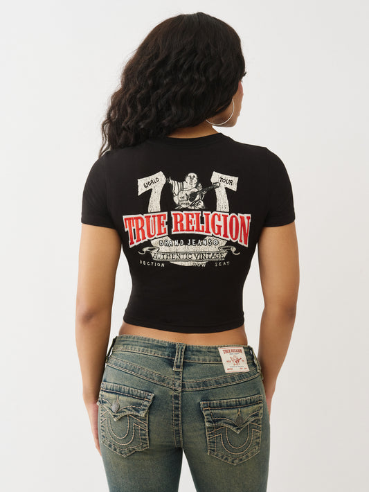 PRINTED TRUE RELGION BABY TEE