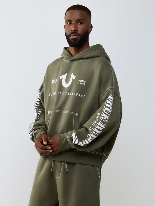 BIG T OVERSIZED HOODIE
