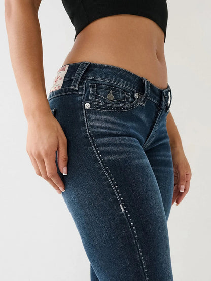 CRYSTAL JOEY LOW RISE FLARE