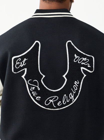 PROPERTY OF NONE WOOL VARSITY