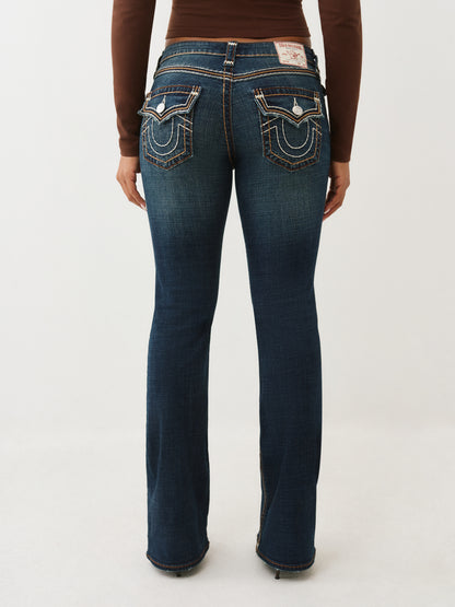 BECCA MR BOOTCUT FLAP SUP T